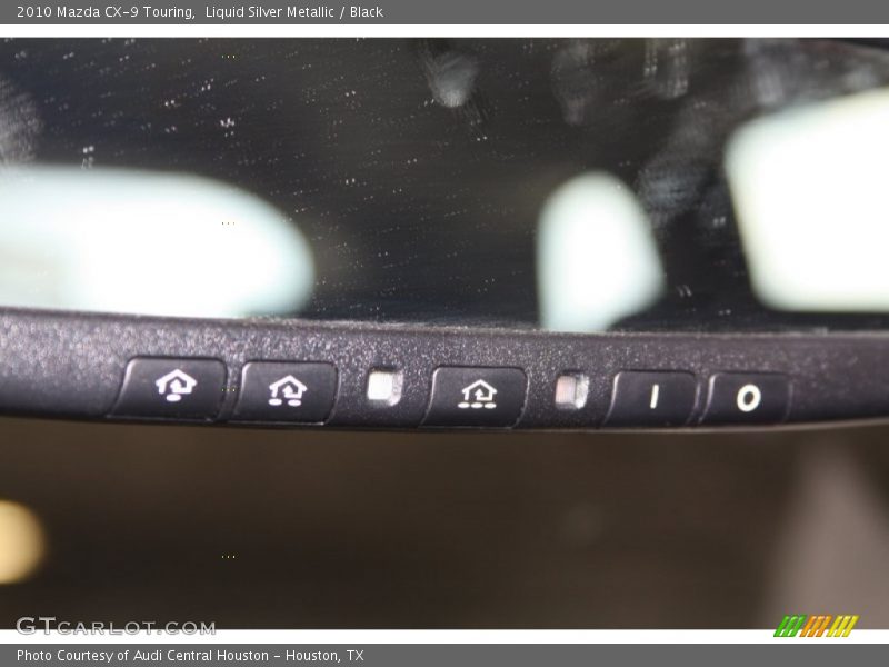 Liquid Silver Metallic / Black 2010 Mazda CX-9 Touring