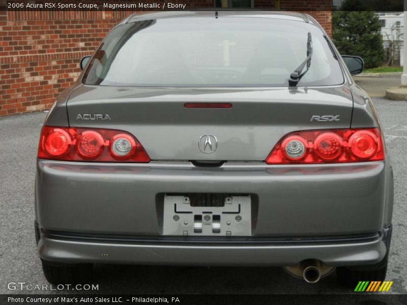Magnesium Metallic / Ebony 2006 Acura RSX Sports Coupe
