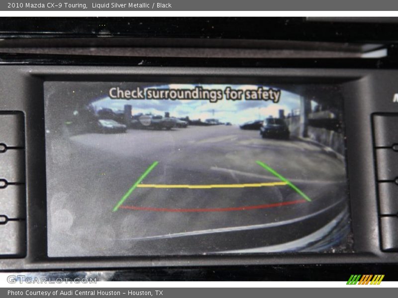 Liquid Silver Metallic / Black 2010 Mazda CX-9 Touring