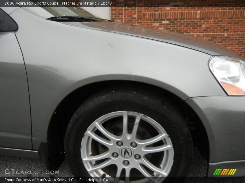 Magnesium Metallic / Ebony 2006 Acura RSX Sports Coupe