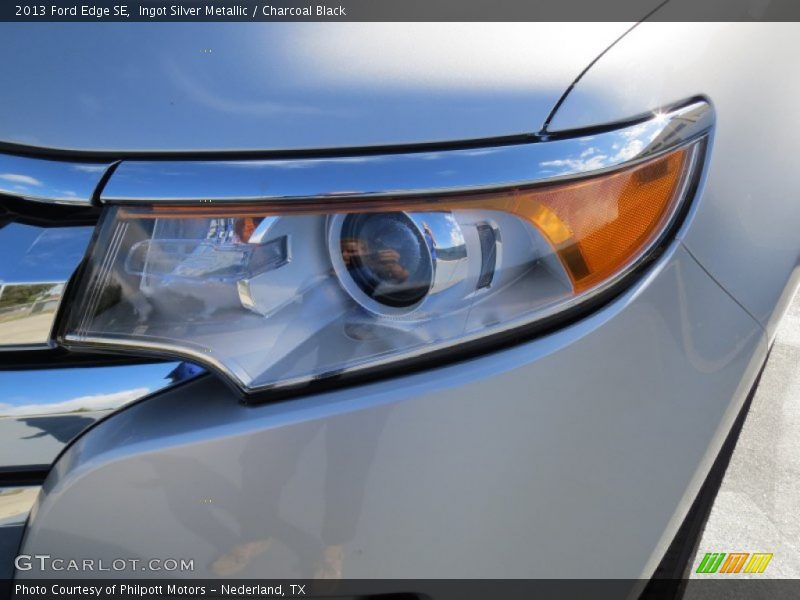 Ingot Silver Metallic / Charcoal Black 2013 Ford Edge SE
