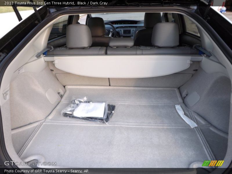  2012 Prius 3rd Gen Three Hybrid Trunk