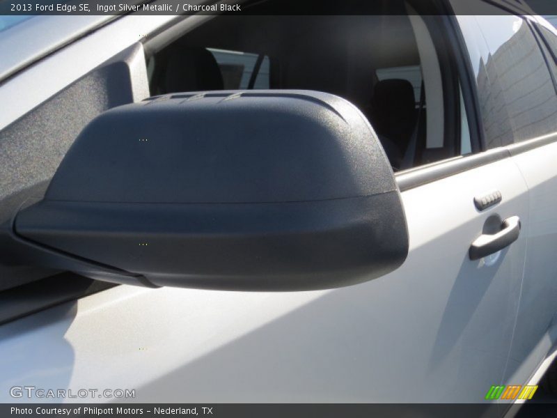 Ingot Silver Metallic / Charcoal Black 2013 Ford Edge SE