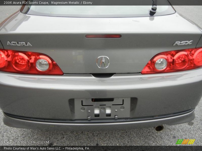 Magnesium Metallic / Ebony 2006 Acura RSX Sports Coupe