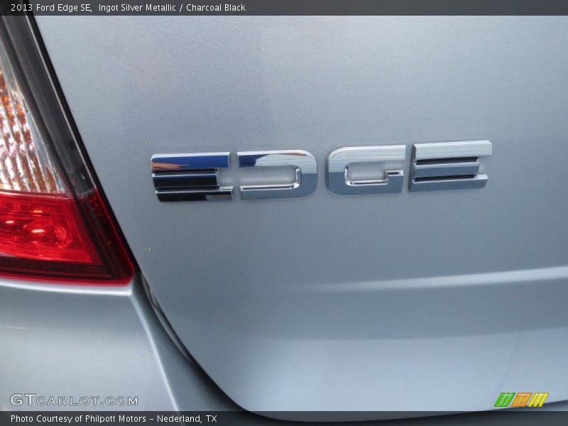 Ingot Silver Metallic / Charcoal Black 2013 Ford Edge SE