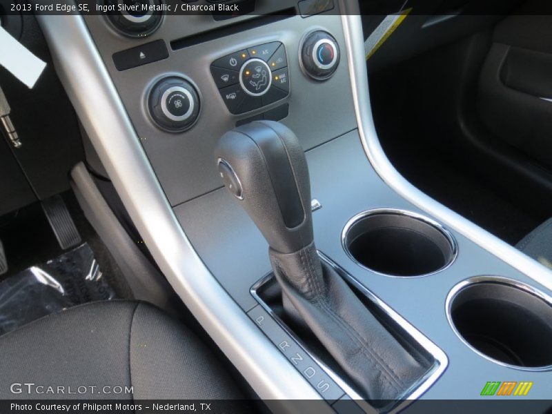 Ingot Silver Metallic / Charcoal Black 2013 Ford Edge SE