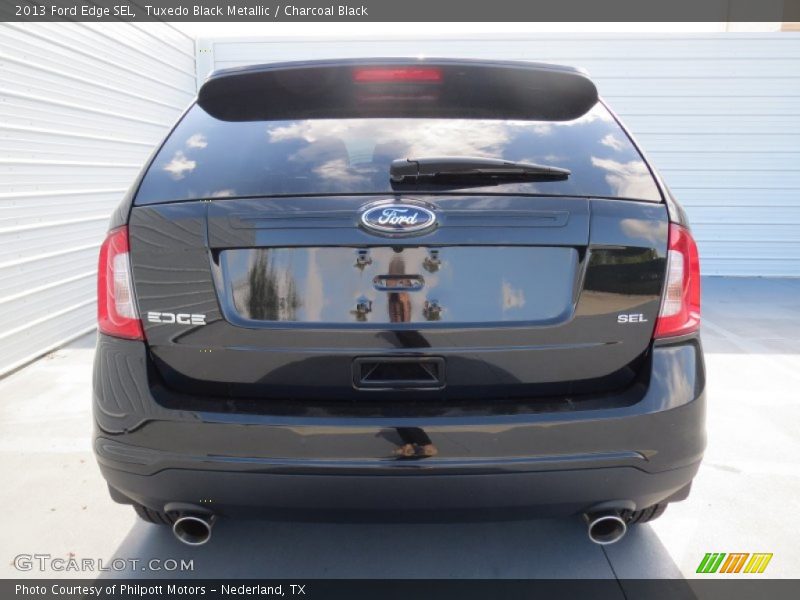 Tuxedo Black Metallic / Charcoal Black 2013 Ford Edge SEL