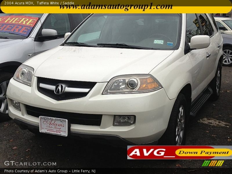 Taffeta White / Saddle 2004 Acura MDX