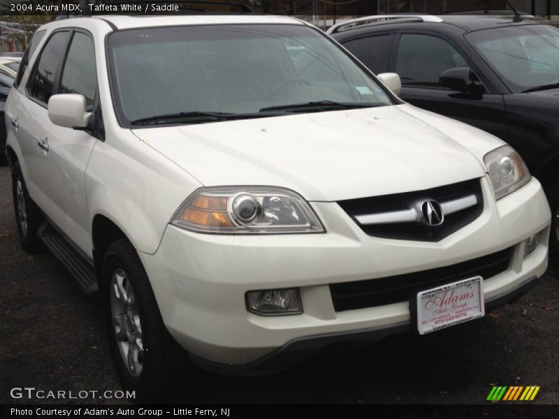 Taffeta White / Saddle 2004 Acura MDX