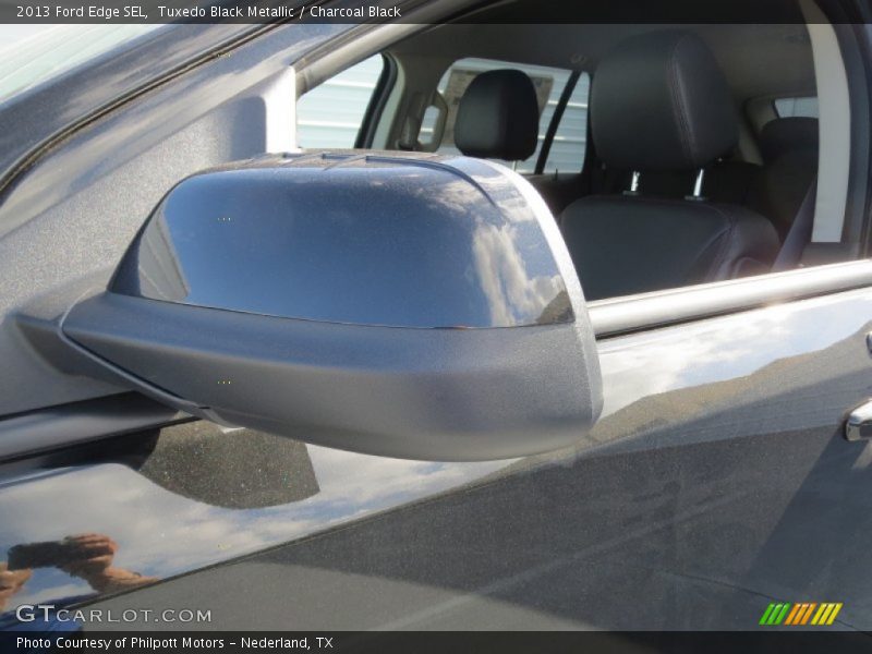 Tuxedo Black Metallic / Charcoal Black 2013 Ford Edge SEL