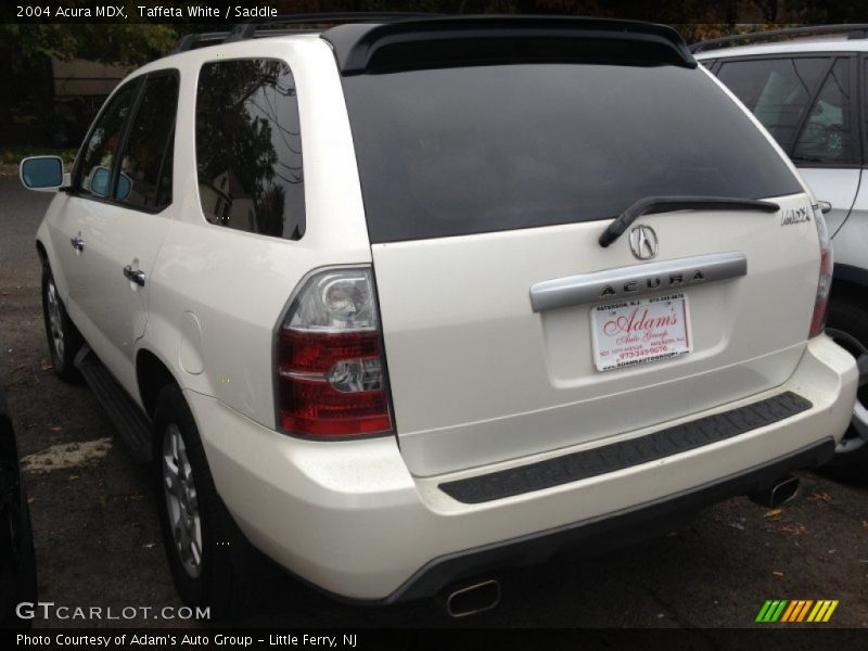 Taffeta White / Saddle 2004 Acura MDX
