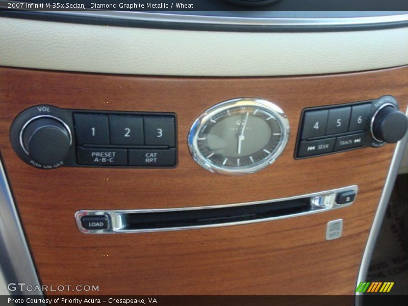 Diamond Graphite Metallic / Wheat 2007 Infiniti M 35x Sedan