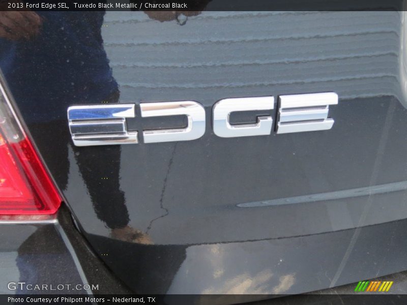 Tuxedo Black Metallic / Charcoal Black 2013 Ford Edge SEL