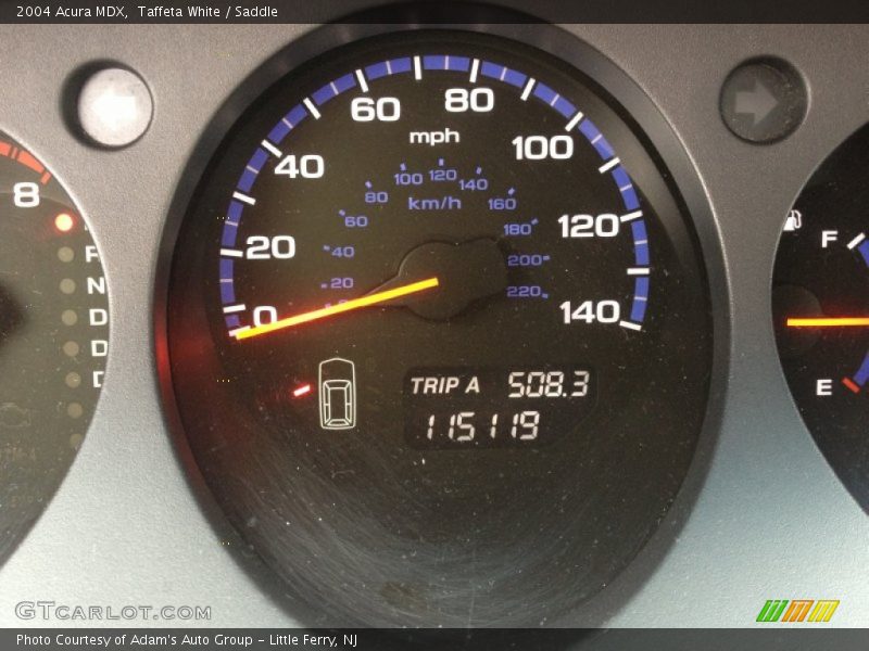 Taffeta White / Saddle 2004 Acura MDX
