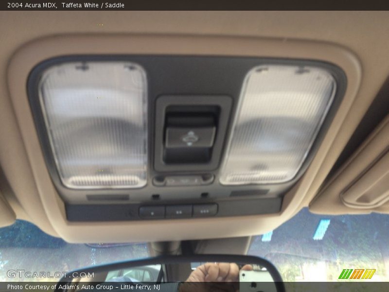 Taffeta White / Saddle 2004 Acura MDX