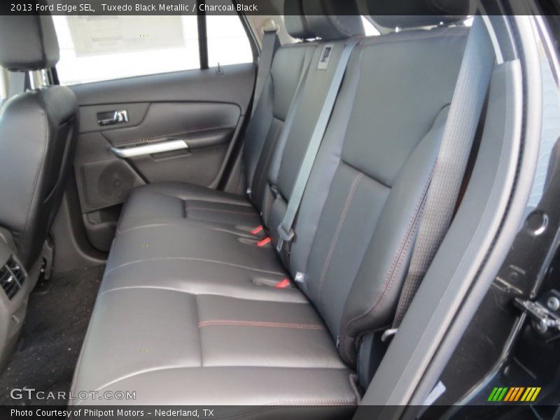 Tuxedo Black Metallic / Charcoal Black 2013 Ford Edge SEL