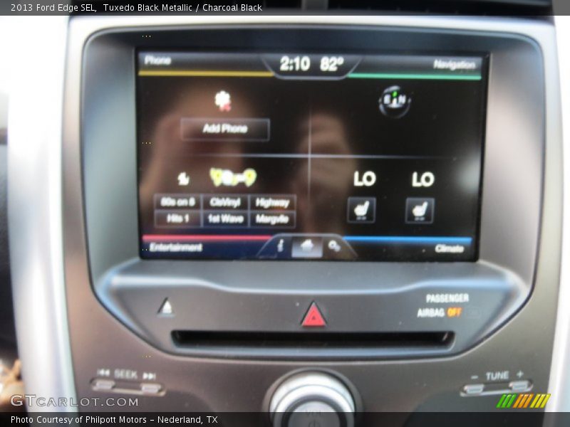 Tuxedo Black Metallic / Charcoal Black 2013 Ford Edge SEL