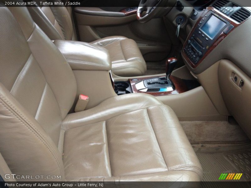 Taffeta White / Saddle 2004 Acura MDX
