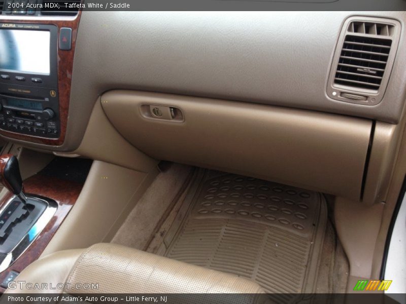 Taffeta White / Saddle 2004 Acura MDX