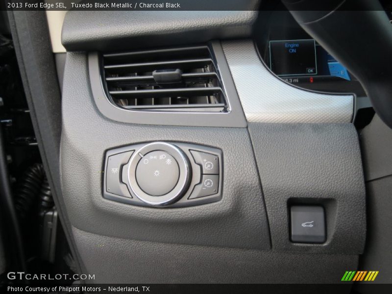 Tuxedo Black Metallic / Charcoal Black 2013 Ford Edge SEL
