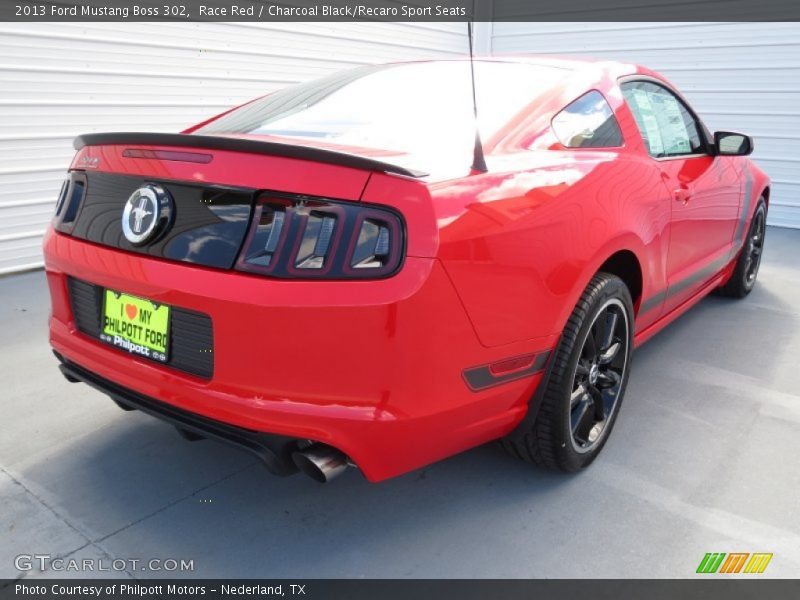 Race Red / Charcoal Black/Recaro Sport Seats 2013 Ford Mustang Boss 302