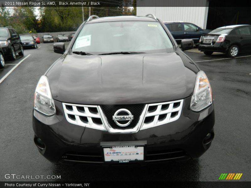 Black Amethyst / Black 2011 Nissan Rogue SL AWD