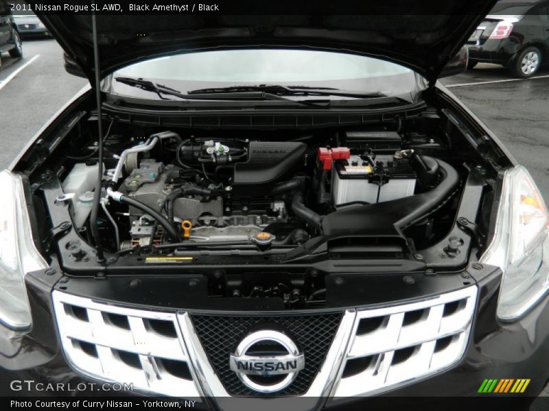 Black Amethyst / Black 2011 Nissan Rogue SL AWD