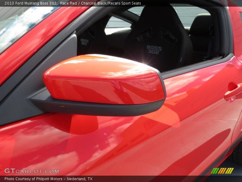 Race Red / Charcoal Black/Recaro Sport Seats 2013 Ford Mustang Boss 302