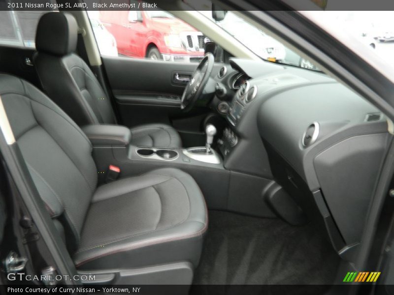 Front Seat of 2011 Rogue SL AWD