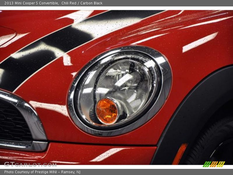 Chili Red / Carbon Black 2013 Mini Cooper S Convertible