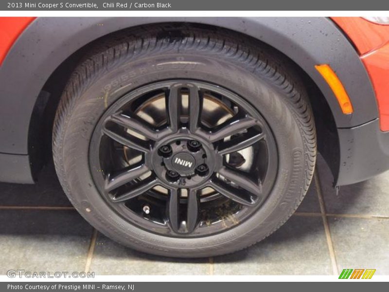 Chili Red / Carbon Black 2013 Mini Cooper S Convertible