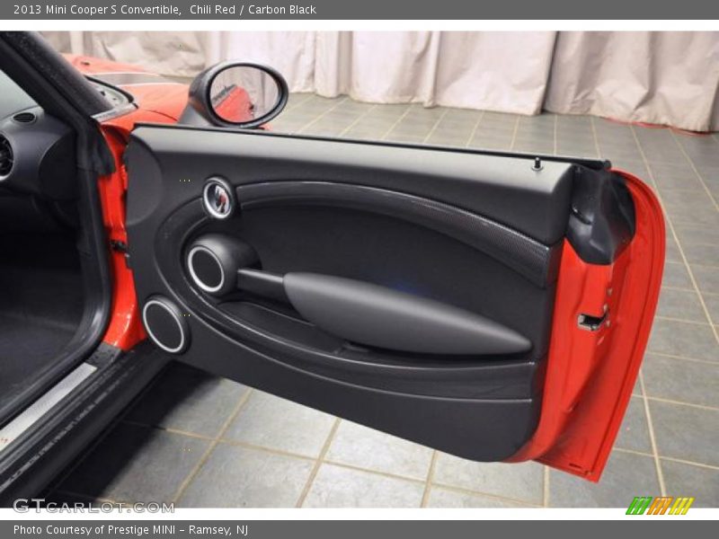 Chili Red / Carbon Black 2013 Mini Cooper S Convertible