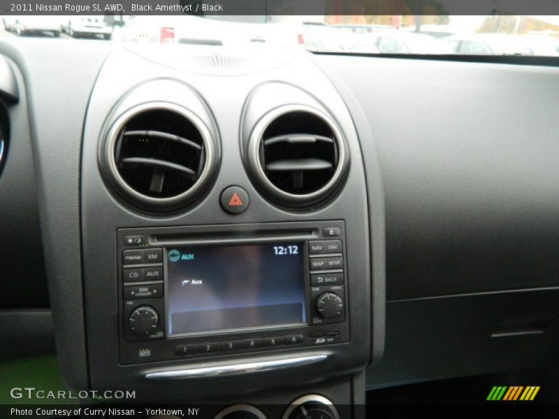 Black Amethyst / Black 2011 Nissan Rogue SL AWD