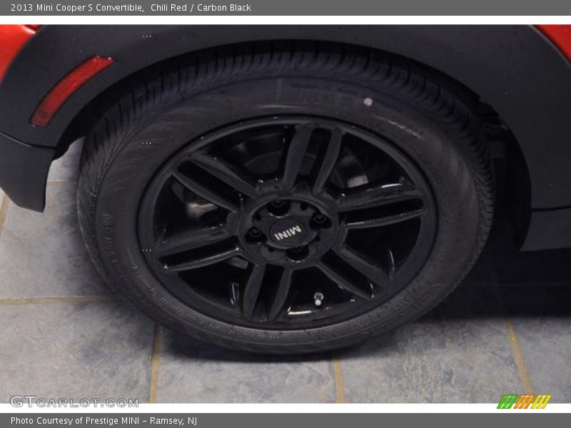 Chili Red / Carbon Black 2013 Mini Cooper S Convertible