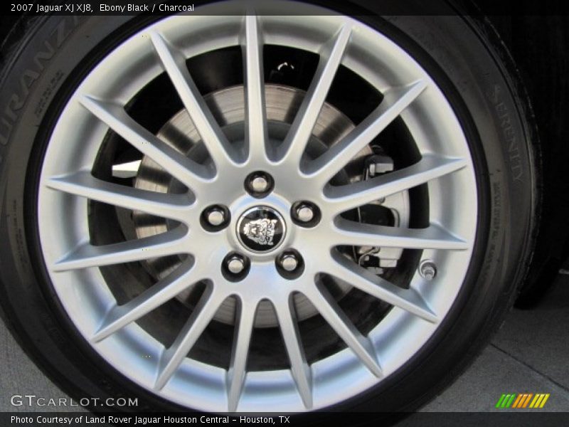 Ebony Black / Charcoal 2007 Jaguar XJ XJ8