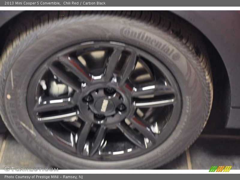 Chili Red / Carbon Black 2013 Mini Cooper S Convertible