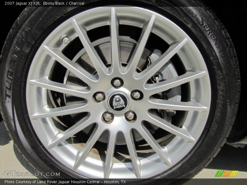 Ebony Black / Charcoal 2007 Jaguar XJ XJ8