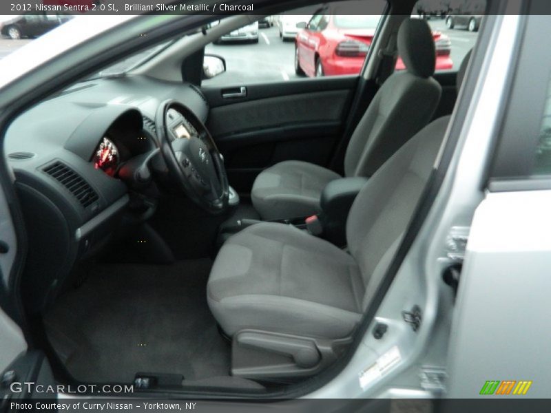 Brilliant Silver Metallic / Charcoal 2012 Nissan Sentra 2.0 SL