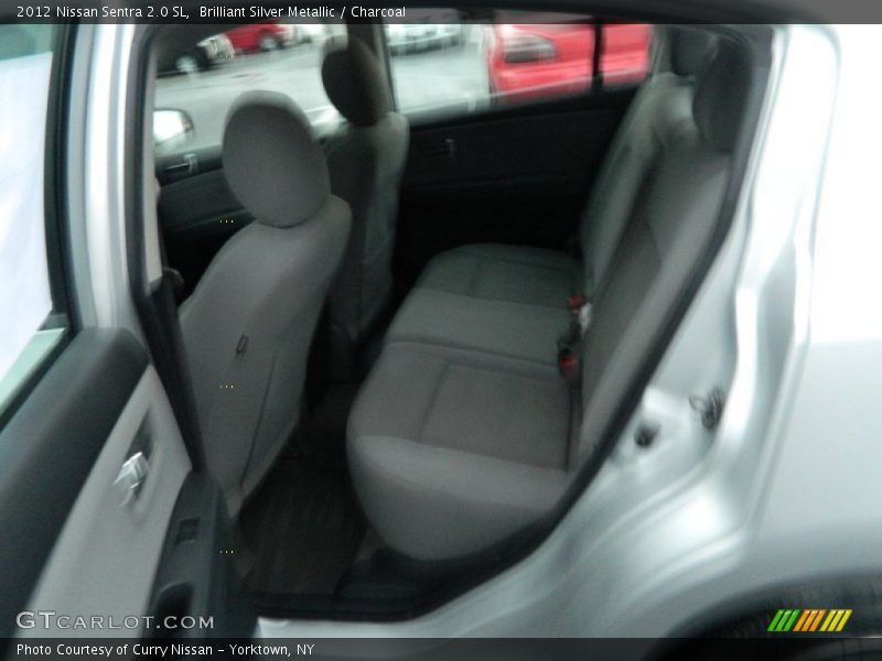 Brilliant Silver Metallic / Charcoal 2012 Nissan Sentra 2.0 SL