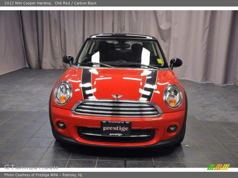 Chili Red / Carbon Black 2013 Mini Cooper Hardtop