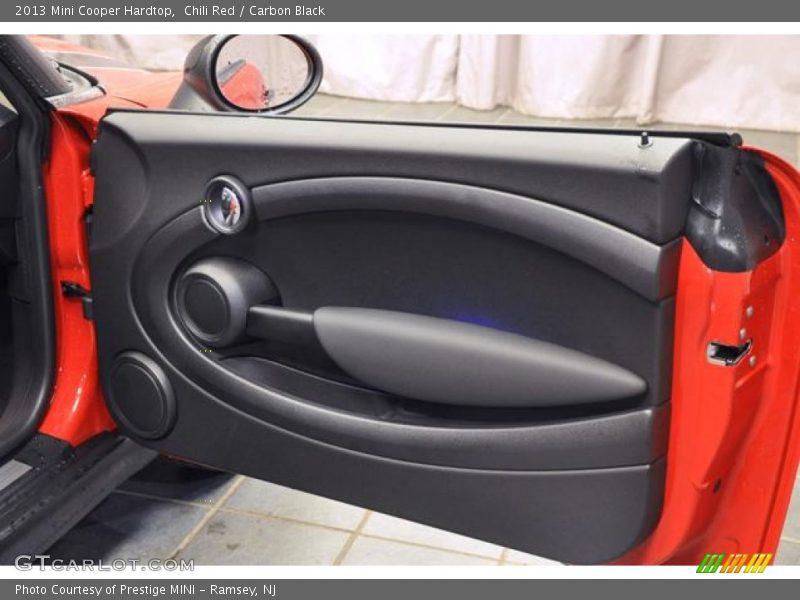 Chili Red / Carbon Black 2013 Mini Cooper Hardtop