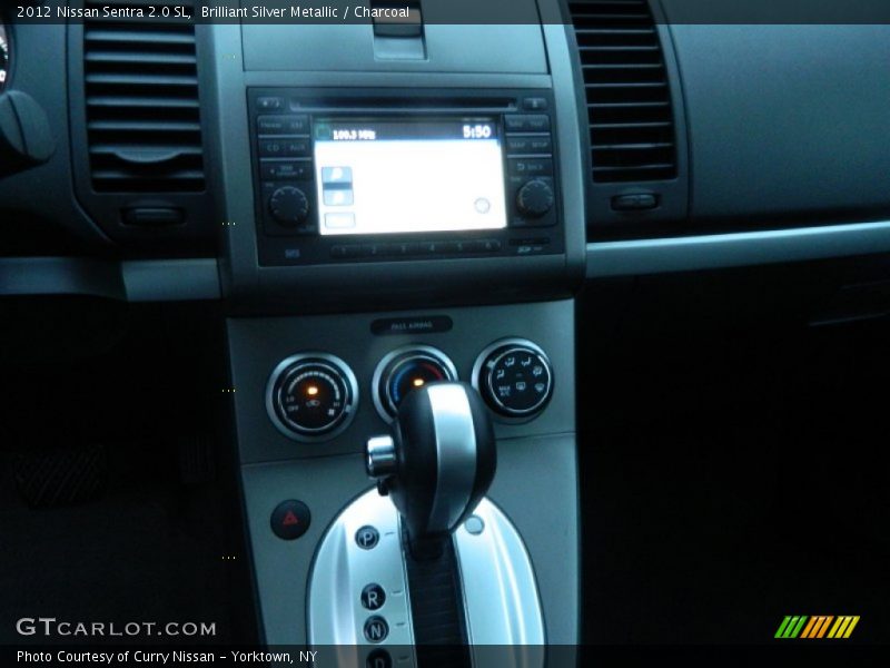 Brilliant Silver Metallic / Charcoal 2012 Nissan Sentra 2.0 SL