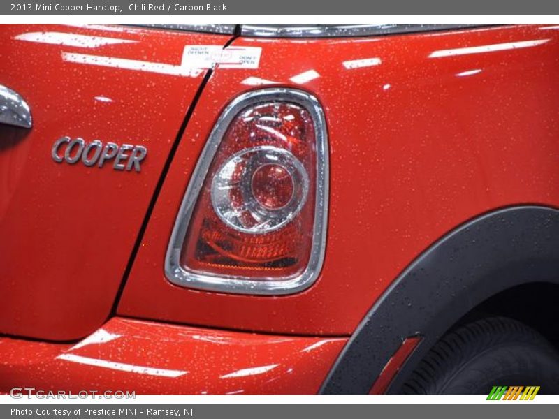 Chili Red / Carbon Black 2013 Mini Cooper Hardtop