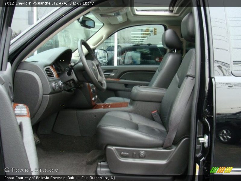 Black / Ebony 2012 Chevrolet Avalanche LTZ 4x4