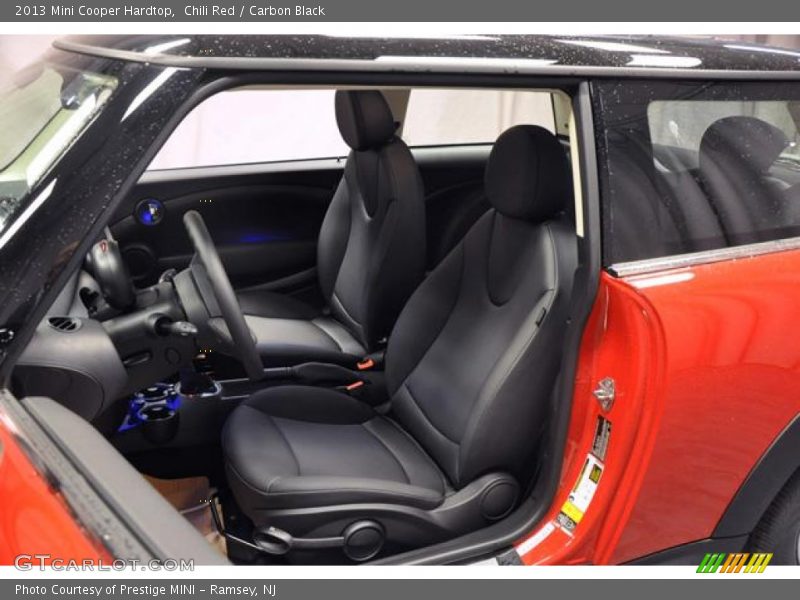 Chili Red / Carbon Black 2013 Mini Cooper Hardtop