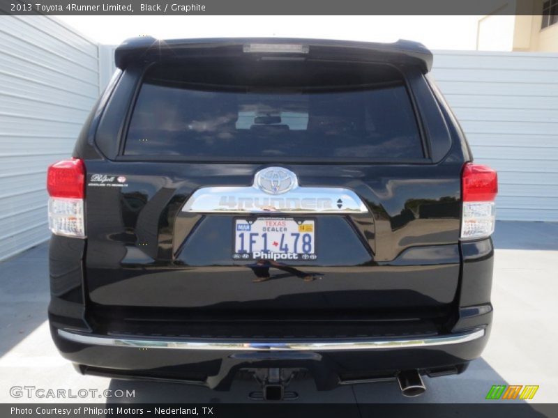 Black / Graphite 2013 Toyota 4Runner Limited