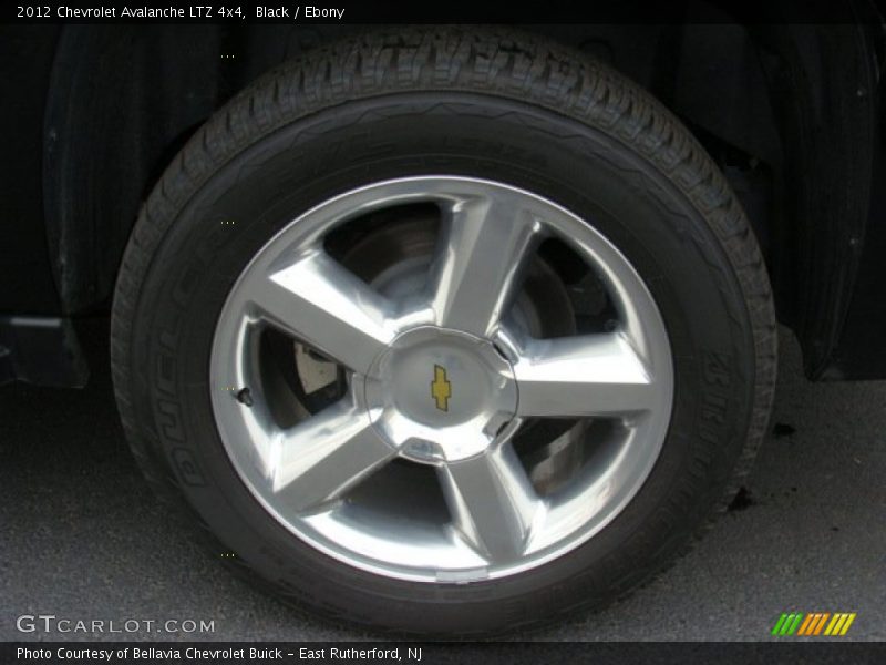 Black / Ebony 2012 Chevrolet Avalanche LTZ 4x4
