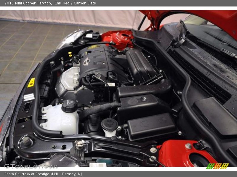 Chili Red / Carbon Black 2013 Mini Cooper Hardtop