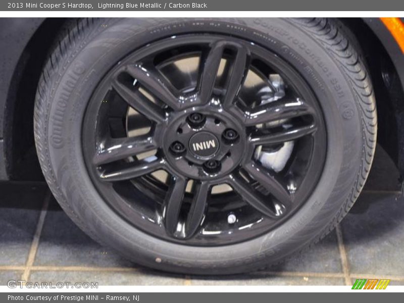 Lightning Blue Metallic / Carbon Black 2013 Mini Cooper S Hardtop