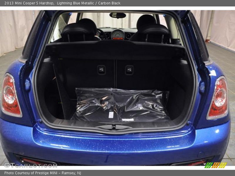 Lightning Blue Metallic / Carbon Black 2013 Mini Cooper S Hardtop